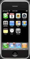 An Apple iPhone